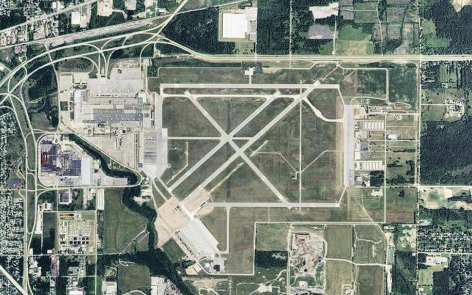 Willow Run from above
