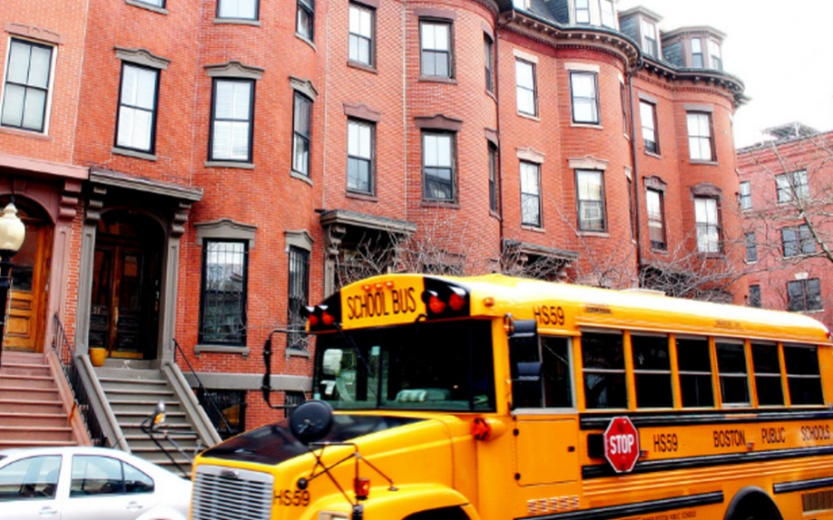 Boston Public Schools bus by Sven Laqua
