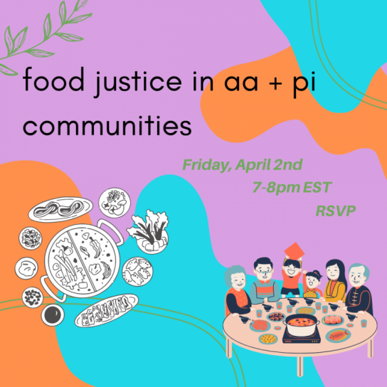 Food Justice in AA and Pi Communities