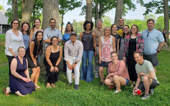 MPA cohort at Allmenginder Park, May 2021