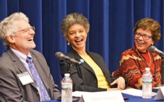 Photo of Susan Collins during Ford School Centennial