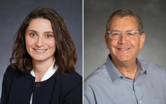 Headshots of Rebecca Cohen and Daniel Rivkin