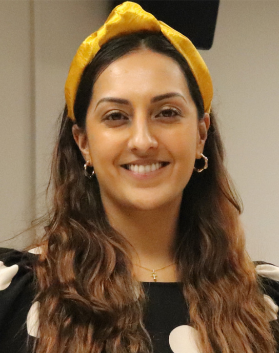Headshot of Sadia Ghazanfa