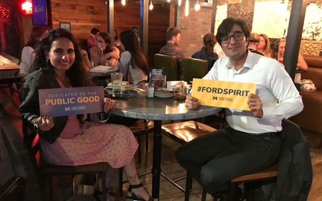 Two smiling attendees of Spirit Day 2023 in Toronto