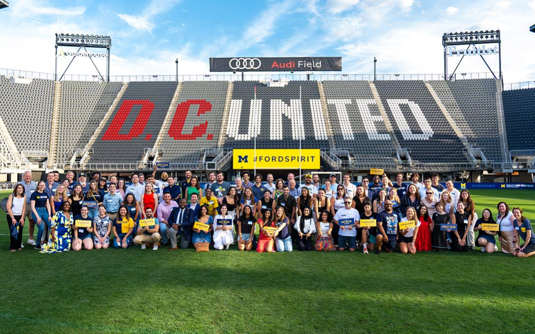 Celebrating Spirit Day at Audi Field