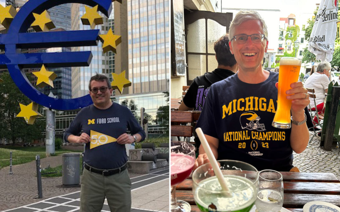 Alumni celebrating Spirit Day across the world