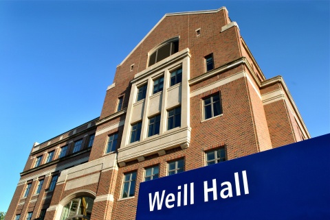 Exterior Weill Hall