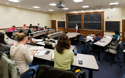 1220 Weill Hall classroom photo