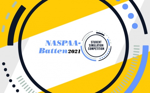 NASPAA Batten logo with a special graphic treatment 
