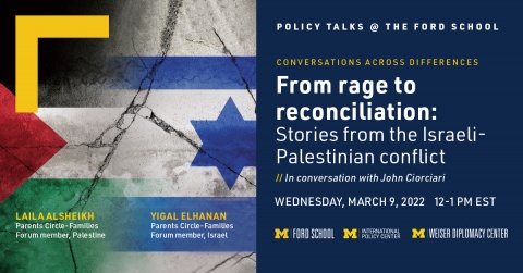 From rage to reconciliation: Stories from the Israeli-Palestinian conflict