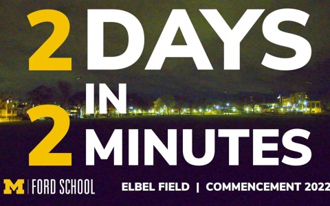 2 days in 2 minutes: Elbel Field Commencement 2022
