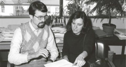 Photo of Greg Duncan and Mary Corcoran