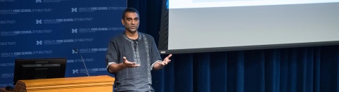 Kumi Naidoo Lecturing