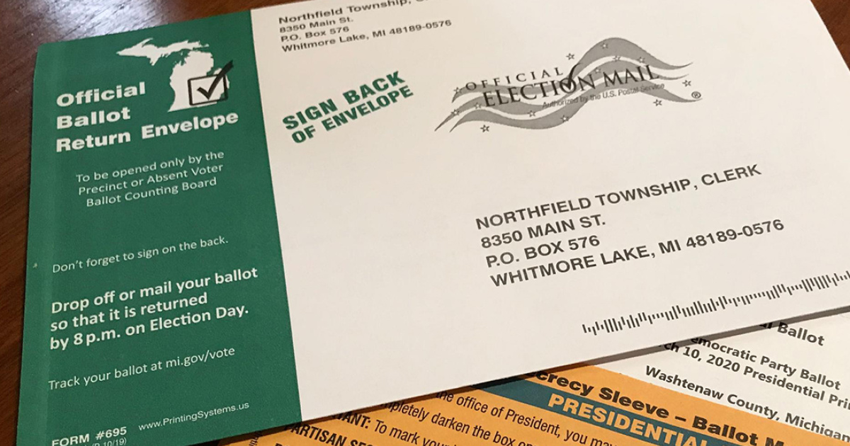 Michigan local government leaders back expanded absentee voting, ballot ...