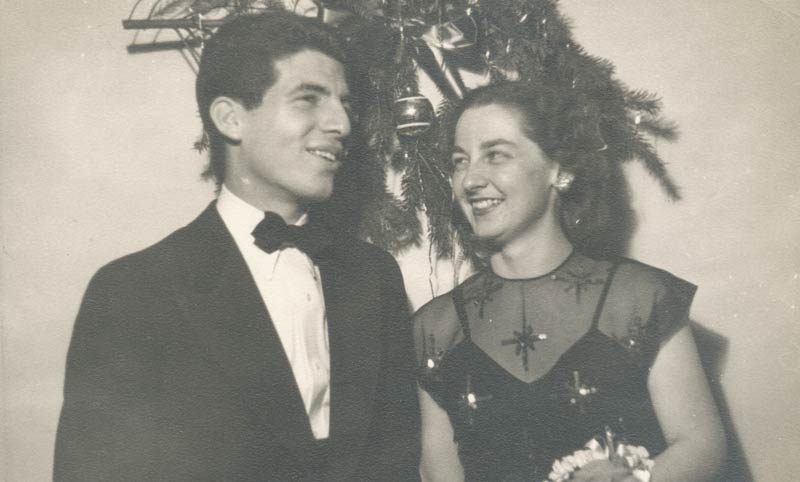 Tom Dinell (MPA '50) and Betty Lou Bidwell (AB '47, MPA '50), c. 1948