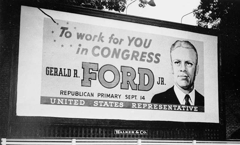 Ford’s first campaign